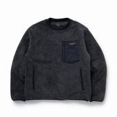 CREW NECK FLEECE *チャコール*