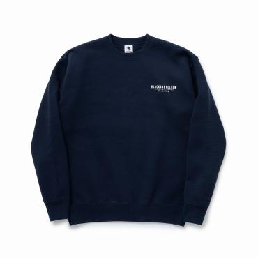 SCRIPT BIG LOGO CREW NECK SWEAT *ネイビー*