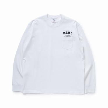 MGMC POCKET LS TEE *ホワイト*