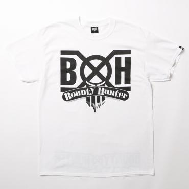 BxH SHOCK TROOPS LOGO TEE *ホワイト×ブラック*