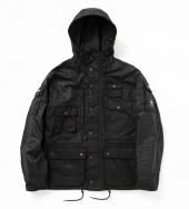 OILED PARKA *ブラック*