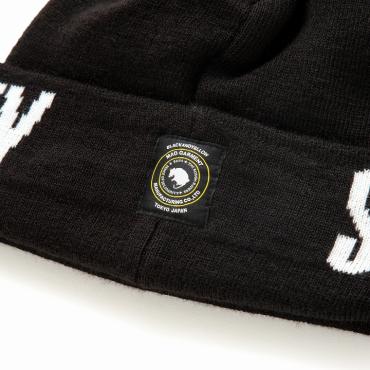 JACQUARD KNIT CAP *ブラック*