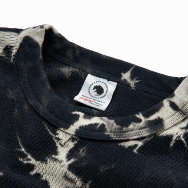 PRINT TIE DYE THERMAL *ブラック*