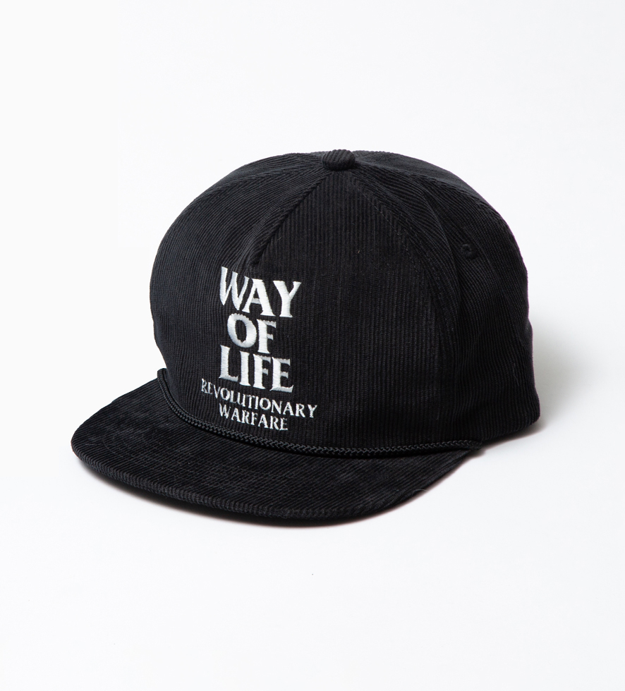 RATS CORDUROY CAP “WAY OF LIFE”