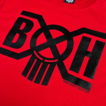 BxH LOGO Tee *レッド×ブラック*