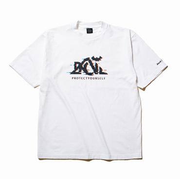 OUT DOOR LOGO T / WHITE