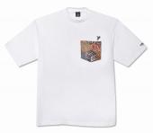 raidback fabric POCKET T / WHITE