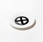 BxH CIRCLE LOGO PLATE *ホワイト*