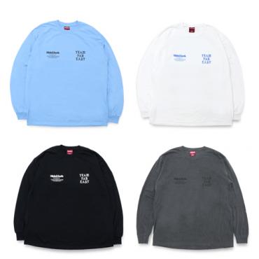 PATCH L/S TEE *チャコールグレー*