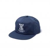 EMBROIDERY CAP "WAY OF LIFE" *ネイビー