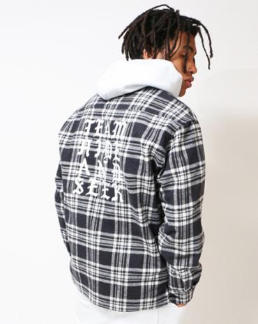 HEAVY FLANNEL SHIRT *ブラックチェック*