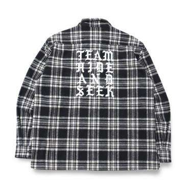 HEAVY FLANNEL SHIRT *ブラックチェック*