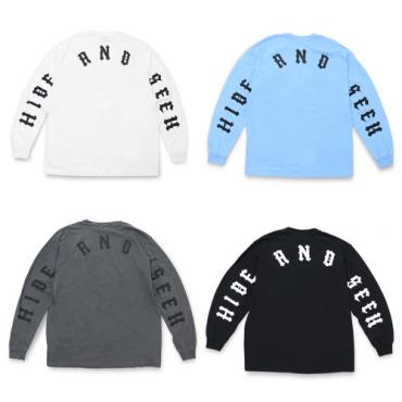 BACK LOGO L/S(21AW) *チャコールグレー*