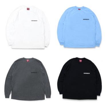 BACK LOGO L/S(21AW) *チャコールグレー*