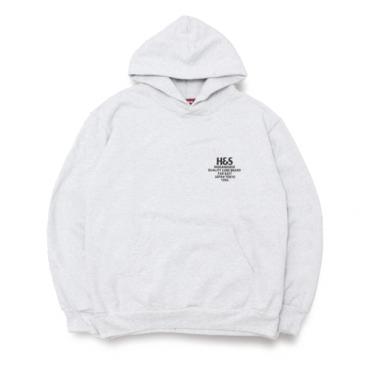 LOGO HOODED SWEAT SHIRT(HEAVY) *ヘザーグレー*