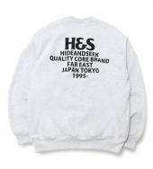 LOGO SWEAT SHIRT(HEAVY) *ヘザーグレー*