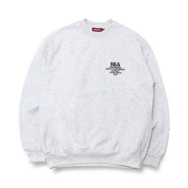 LOGO SWEAT SHIRT(HEAVY) *ヘザーグレー*