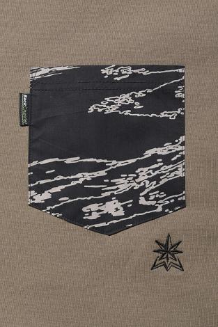 CAMO POCKET LONG SLEEVE TEE / COYOTE