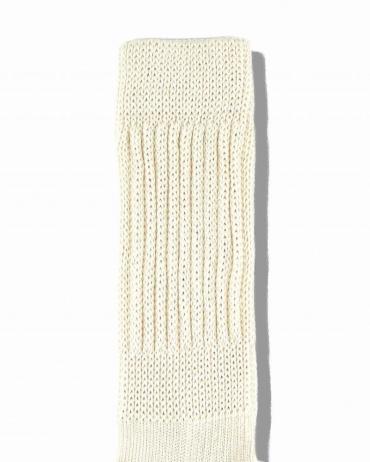 Hybrid rib socks "made in Japan" ivory white
