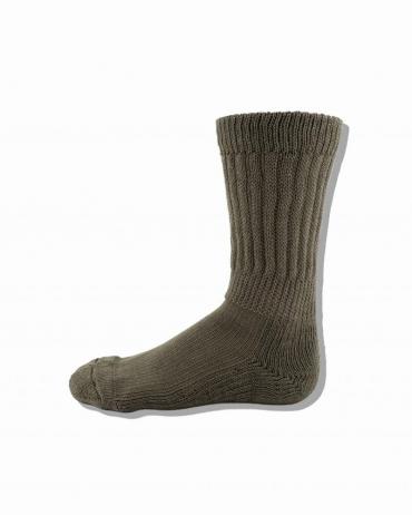 Hybrid rib socks "made in Japan" olive