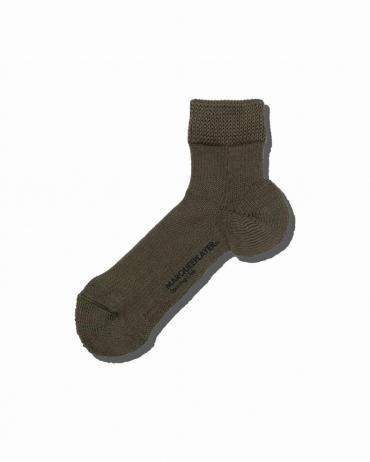 Hybrid rib socks SS "Made In JAPAN" olive
