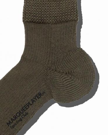 Hybrid rib socks SS "Made In JAPAN" olive