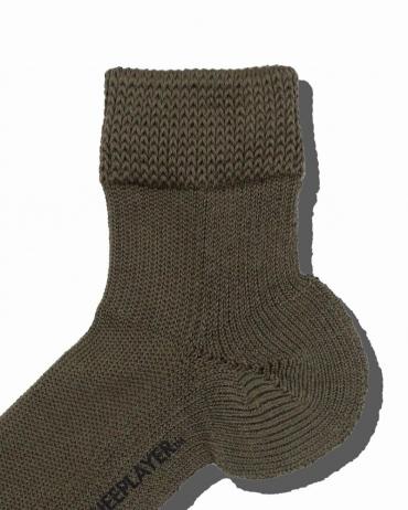 Hybrid rib socks SS "Made In JAPAN" olive
