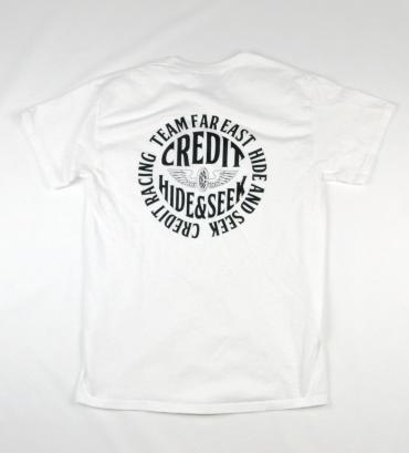 HSxCREDIT SS TEE   *ホワイト*