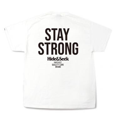 STAY STRONG S/S TEE *ホワイト*