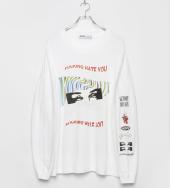Fxxking Hate You Longsleeve T-shirt[LEC950] *ホワイト*