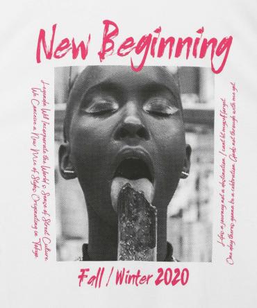 New Beginning Longsleeve T-shirt[LEC951] *ホワイト*