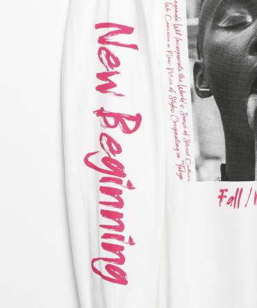 New Beginning Longsleeve T-shirt[LEC951] *ホワイト*