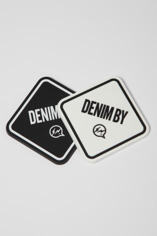 Coasters(2pcs)  *ホワイト/ブラック*