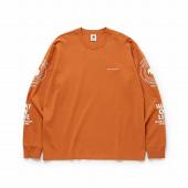 TWO WHEEL L/S TEE *オレンジ*
