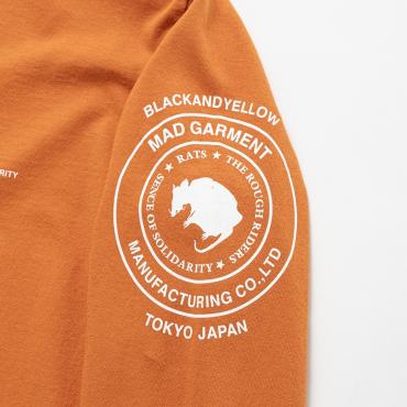 TWO WHEEL L/S TEE *オレンジ*
