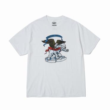 ×PORKCHOP T-SHIRT POLAR BEAR P *ホワイト*