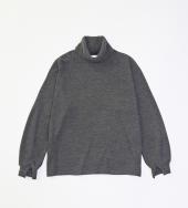 SOFT TURTLE KNIT *ブラック*