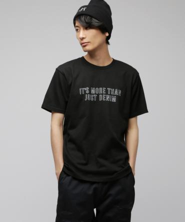 Message tee *ブラック*