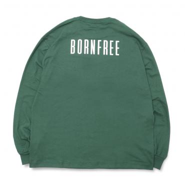 BORN FREE L/S TEE *グリーン*
