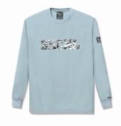 WATER REPELLENT LONG SLEEVE T *BLUE GRAY*