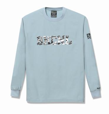 WATER REPELLENT LONG SLEEVE T *BLUE GRAY*