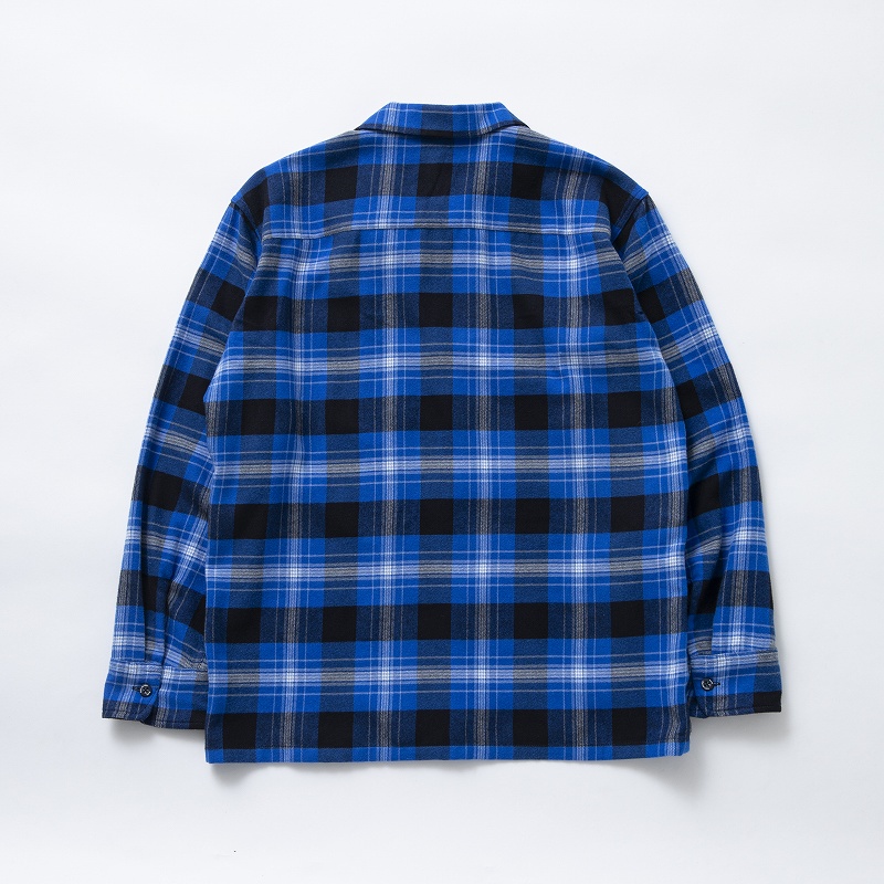 SURPRISE(サプライズ) / COTTON RAYON CHECK SHIRT *ブルーチェック*