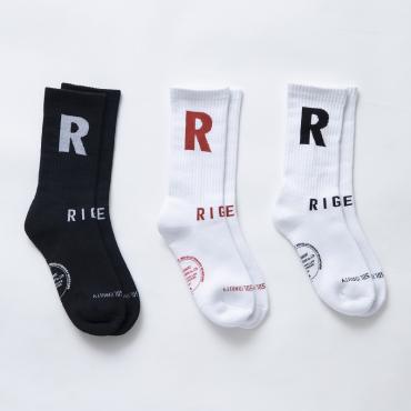 SOCKS "RL" *ホワイト×ブラック*