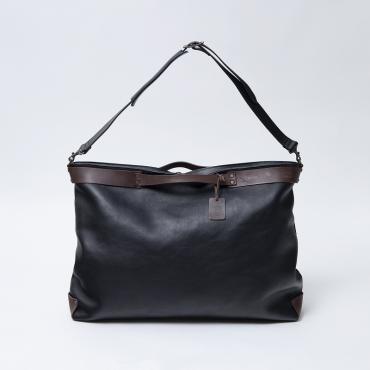 LEATHER BOSTON BAG *ブラック*