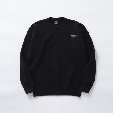 TAG CREW NECK SWEAT BOLT *ブラック*