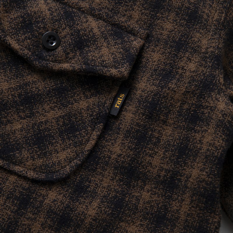 SURPRISE(サプライズ) / AMUNDSEN CHECK SHIRT *ブラウン*