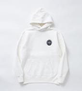 2121 CROSS NECK HOODIE *ホワイト*