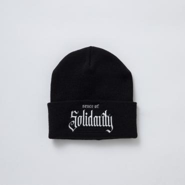 KNIT CAP SOSD *ブラック*