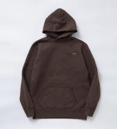 CLASSIC CROSS NECK HOODIE *ブラウン*