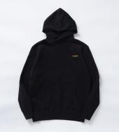 CLASSIC CROSS NECK HOODIE *ブラック*